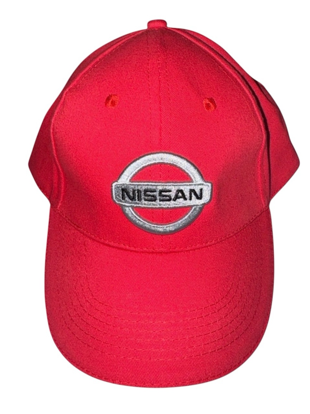 NISSAN Red Men’s Adjustable Logo Cap